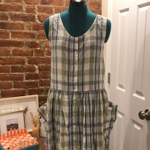 Vintage plaid dress